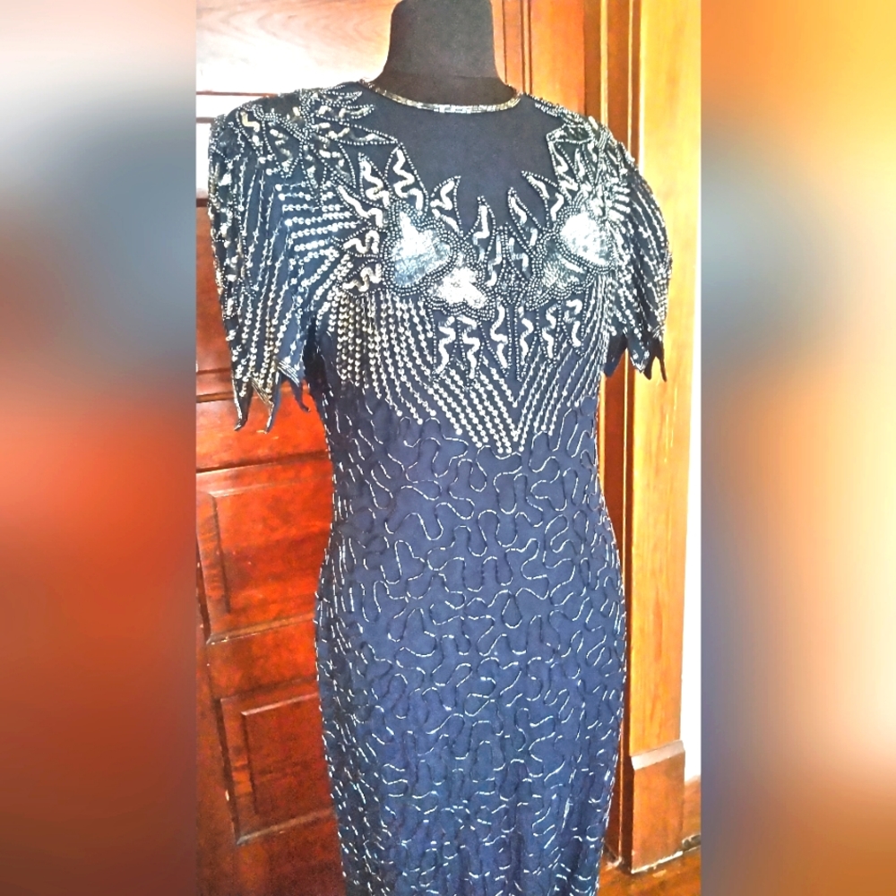 Scala Silk Beaded Mother of Bride